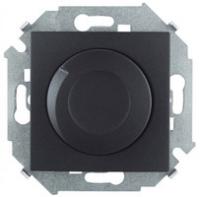 Светорегулятор проходной S15 40-500Вт 230В графит Simon 1591311-038