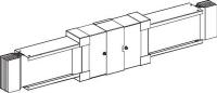Секция термокомпенсации 3L+N+PER Al 1000А L1000 SchE KTA1000DB510 Schneider Electric