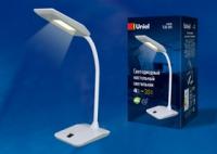 Светильник настольный TLD-545 Grey-White/LED/350Lm/3500K 4W Серый с белым | UL-00002232 Uniel