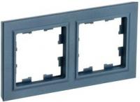 Рамка 2-м BRITE РУ-2-БрМ маренго IEK BR-M22-K35 (ИЭК)