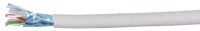 Кабель связи витая пара F/UTP, кат.5E 4x2х24AWG solid, LSZH, 305м, оранжевый | LC1-C5E04-327 ITK IEK (ИЭК)