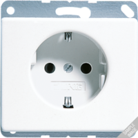 Розетка штепсельная SCHUKO с защитой от детей 16A 250V золотая бронза JUNG SL520KIGB