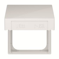 Промежуточное кольцо с откидной крышкой для накладок 55x55 мм, IP44, Future/Axcent/Carat/Династия, альп. белый | 2CKA001719A0220 ABB