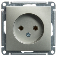 Механизм розетки W59 16А без защ. шторок заземл. шампань SchE RS16-153-4-86 Schneider Electric