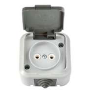 Беларусь Розетка наружная IP54 БелТИЗ РА16-296(03)