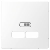 Накладка центральная Merten D-Life для механизма USB 2.1А SD бел. лотос SchE MTN4367-6035 Schneider Electric