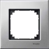 РАМКА МЕТАЛ.1-МЕСТНАЯ ПЛАТ.СЕРЕБ | MTN403160 Schneider Electric