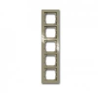 Рамка 5-постовая, серия axcent, цвет maison-beige | 1754-0-4485 2CKA001754A4485 ABB
