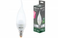 Лампа светодиодная LED 5Вт E14 220В 4000К WFС37 свеча на ветру | SQ0340-0047 TDM ELECTRIC