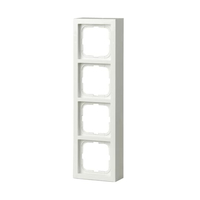 Рамка 4-постовая, для наружого монтажа Impressivo, белый | 1724S85-84 2TKA000417G1 ABB