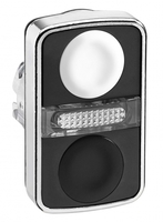 ГОЛОВКА КНОПКИ ДВОЙНАЯ БЕЗ МАРКИР + LED ZB4BW7A1720 | Schneider Electric