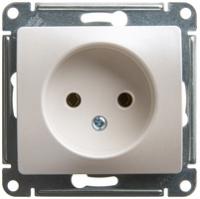 Розетка 1-м СП Glossa 16А IP20 250В без заземл. механизм перламутр. SchE GSL000641 Schneider Electric