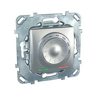 Механизм термостата СП мех. Unica TOP датчик пола 3.6кВт 10А алюм. SchE MGU5.503.30ZD Schneider Electric