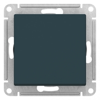 Переключатель одноклавишный ATLASDESIGN схема 6 10АХ механизм изумруд - ATN000861 Schneider Electric
