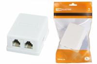 Компьютерная розетка 2xRJ-45 | SQ1809-0004 TDM ELECTRIC
