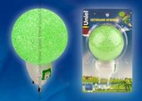 Светильник светодиодный DTL-309-Шар/GREEN 1LED 0.1Вт Uniel 10330