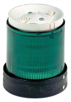 Сегмент световой колонны 70 мм зеленый - XVBC2G3 Schneider Electric