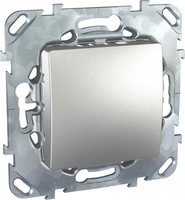 Заглушка 45х45 UNICA TOP алюм. SchE MGU5.866.30ZD Schneider Electric