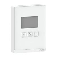 Датчик CO2 влажности помещения BACnet/Modbus ЖК глянц. бел. 24В SchE SLPWLC2 Schneider Electric