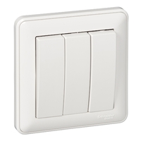 Выключатель 3-кл. СП W59 16А IP20 в сборе бел. SchE VS0516-351-18 Schneider Electric