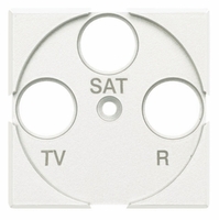 Панель лицевая для роз. TV + FM SAT Axolute бел. Leg BTC HD4207 Legrand