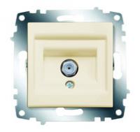 Розетка SAT Cosmo RG6 F-разъем крем. ABB 619-010300-180