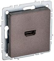Розетка СП BRITE HDMI РHDMI-0-БрТБ бронза IEK BR-H10-K45 (ИЭК)