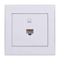 Механизм розетки компьютерной RJ45 СП Рейн 16А IP20 бел. LEZARD 703-0288-139