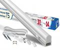 Светильник светодиодный ILED-COCB-СПБТ5-1200-14-1260-230-4-IP40 14Вт 4000К бел. IP40 линейный IONICH 1571