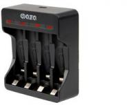 Устройство зарядное B-95USB (+4хAA 2700мАч в комплекте) Ni-Cd/Ni-MH (4хAA/4хAAA/1х9В) индикатор зарядки питание от USB кабель MicroUSB-USB комплекте ФАZА 5038929 ФАZA (ФАЗА)