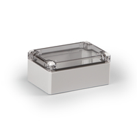 Корпус Cubo D 80х120х56мм глух. стенка прозр. крышка ABS IP 66/67 ENSTO DABP081206T