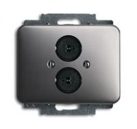 Розетка для громкоговорителя alpha nea платина - 1723-0-0113 ABB