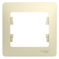 Рамка 1-м Glossa беж. SchE GSL000201 Schneider Electric