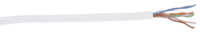 Кабель связи витая пара U/UTP кат. 5e 4х2х24AWG solid LSZH нг(А)-LSLTx (305м) бел. (м) ITK LC1-C5E04-128 IEK (ИЭК)