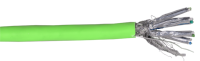 Кабель связи витая пара S/FTP 4х2х23AWG кат.7 solid LSZH (305м) зел. (м) ITK LC1-C704-622 IEK (ИЭК)