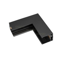 Коннектор угловой MAG-CON-2538-L90-INT (BK, внутренний) (Arlight, IP20 Металл, 3 года) | 035320 Arlight