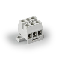 Блок клеммный Compact трехполюсный с защитой проводов Cu 6 мм 750 В - KR8031 Ensto