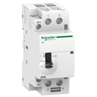 Контактор модульный с ручным управлением iCT40A 2Н | A9C21642 Schneider Electric