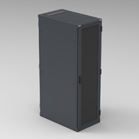 Шкаф серверный 19дюйм - 46U 600x1000 мм в плоской упаковке с боковыми панелями 446036 Legrand