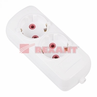 Колодка удлинителя 2-м с заземл. Эконом PROCONNECT 11-8709 REXANT
