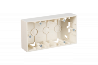 Коробка установочная ОП 2-м Simon15 сл. кость 1590752-031