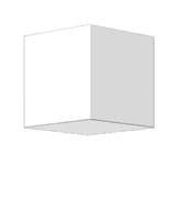 Светильник светодиодный IZAR CUBE S LED 330 WH 4000К потолочн. СТ 1075000150 Световые Технологии