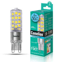 Лампа светодиодная LED6-G9-NF/845/G9 6Вт 220В Camelion 13707