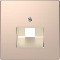 Накладка центральная Merten D-Life для розетки компьютерной 1-м RJ45 SD шампань SchE MTN4521-6051 Schneider Electric