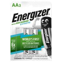 Элемент питания аккумулятор ENR Extreme NH15/AA 2300 BP2 Pre-Ch (уп.2шт) Energizer E300624501