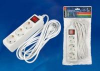 Удлинитель "Стандарт" S-GCD3-5B 3х5м с заземл. выкл. Uniel 02922