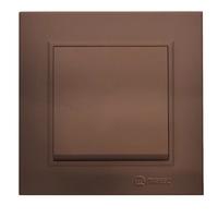 Выключатель 1-кл. СП Karea 10А IP20 корич. Makel 56096001