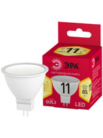 Лампа светодиодная RED LINE LED MR16-11W-827-GU5.3 R GU5.3 11Вт софит тепл. бел. свет Эра Б0056064 (Энергия света)