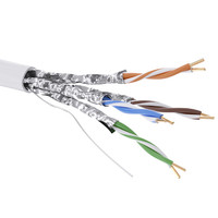 Кабель CAT 6, U/FTP, нг(А)-LSLTx, бухта 305м, белый | RN6UFA03WH DKC (ДКС)