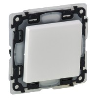 Выключатель 1-кл. СП Valena Life 10А IP44 250В 10AX с лиц. панелью безвинт. зажимы механизм бел. Leg 752151 Legrand